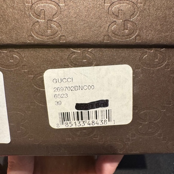 Gucci Vernice Crystal Platform Pump in Tabasco - Picture 4 of 13